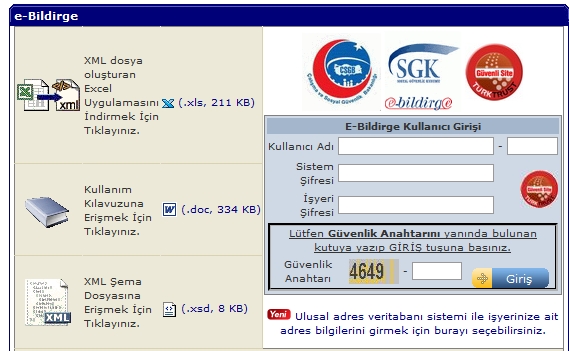 İşverenler E Bildirge Şifresini Artık E Devlet Üzerinden Alabileceklerdir